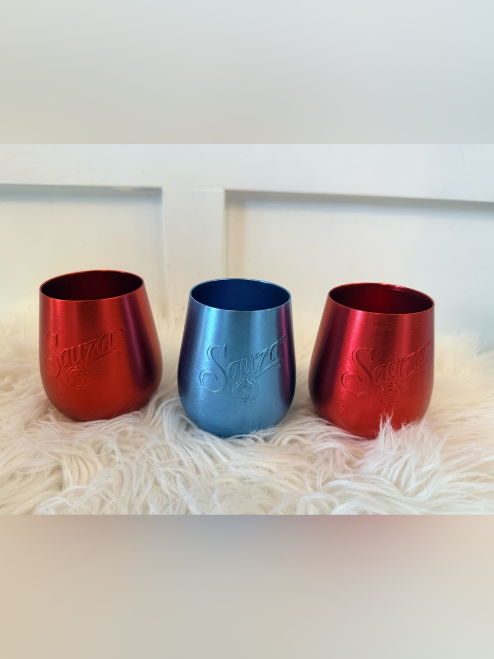 💫10/$25 • Sauza Metallic Stemless Tumblers